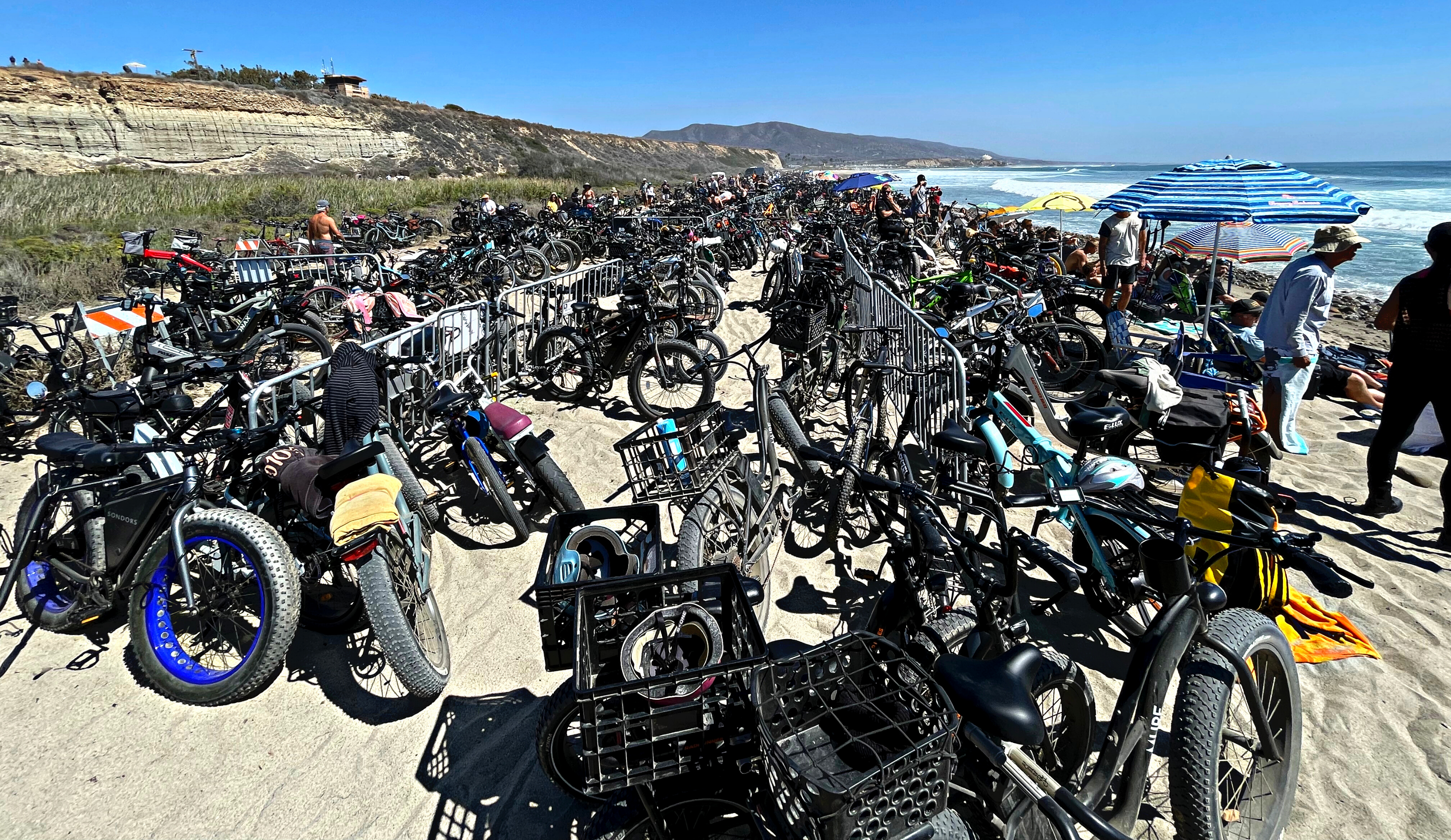e bikes at trestles