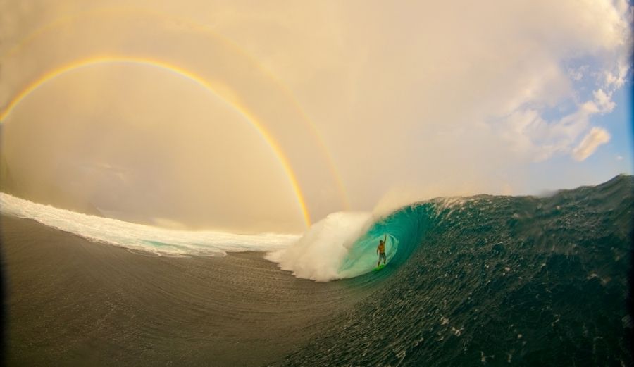 Zak Noyle Double Rainbow Teahupoo