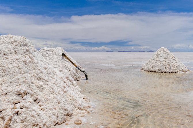 uyuni salt desert in bolivia