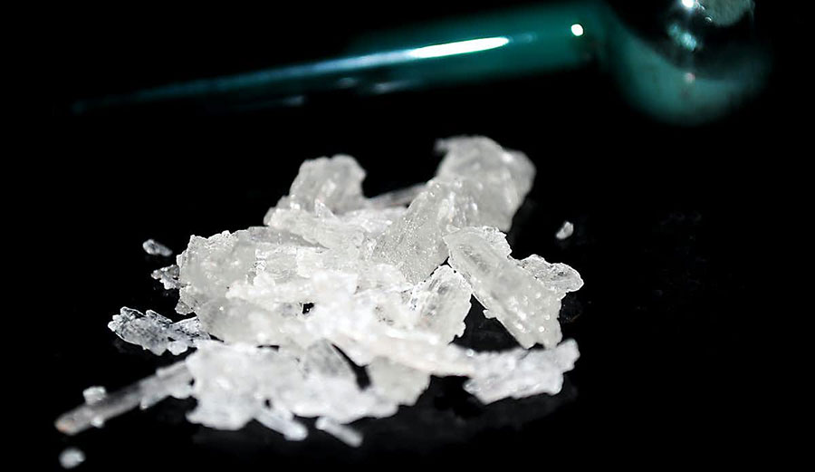 smoke crystal meth