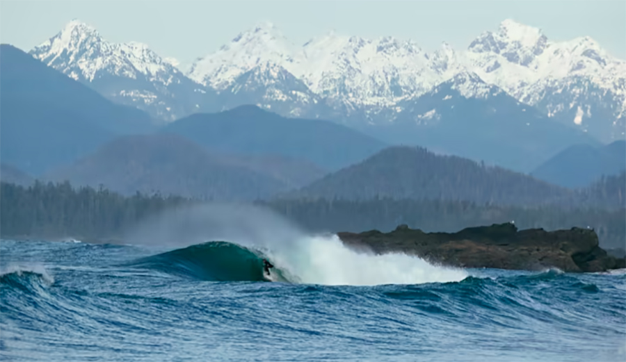 Canadian Mathea Olin Gets an Education in the Great White North's Cold-Water Slabs