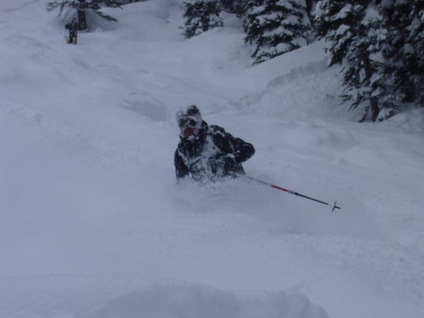 Mike Beerntsen ski bum 