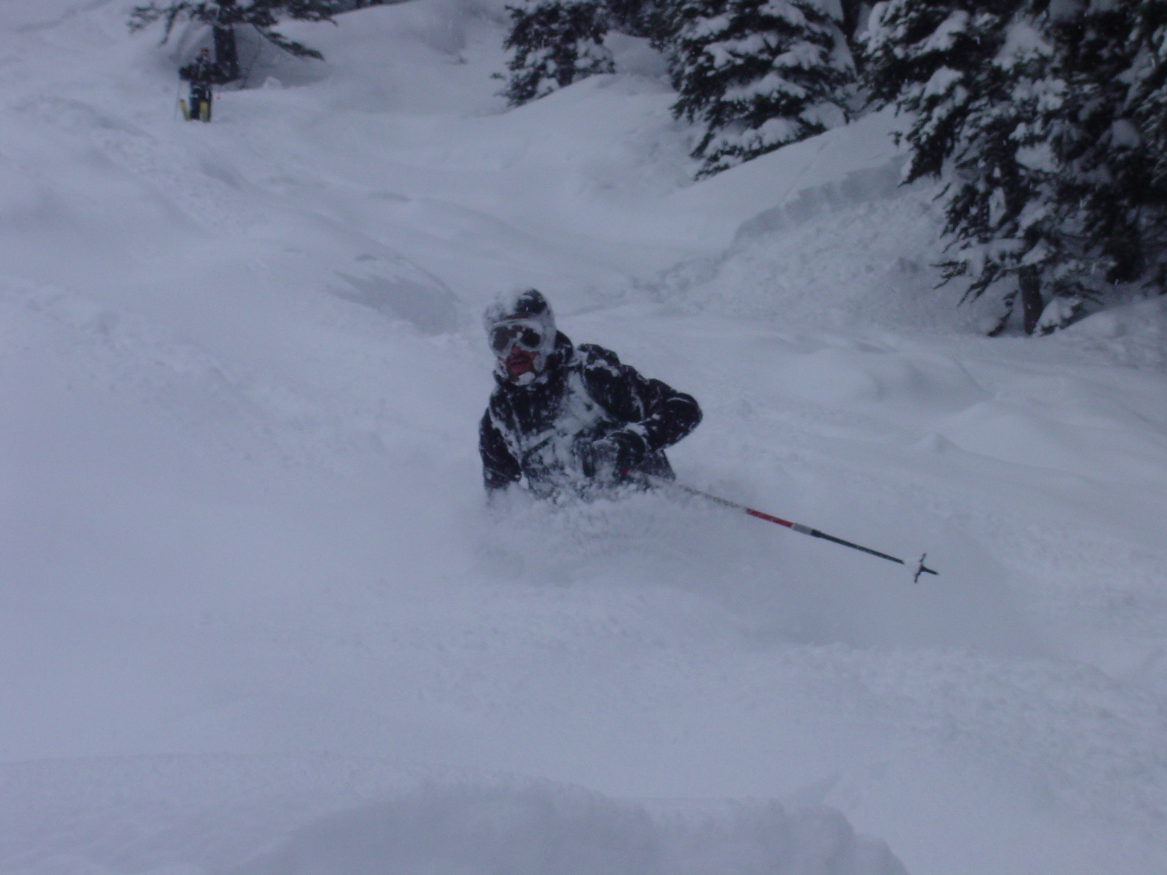 Mike Beerntsen ski bum