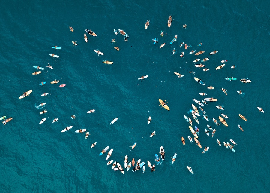 paddle out