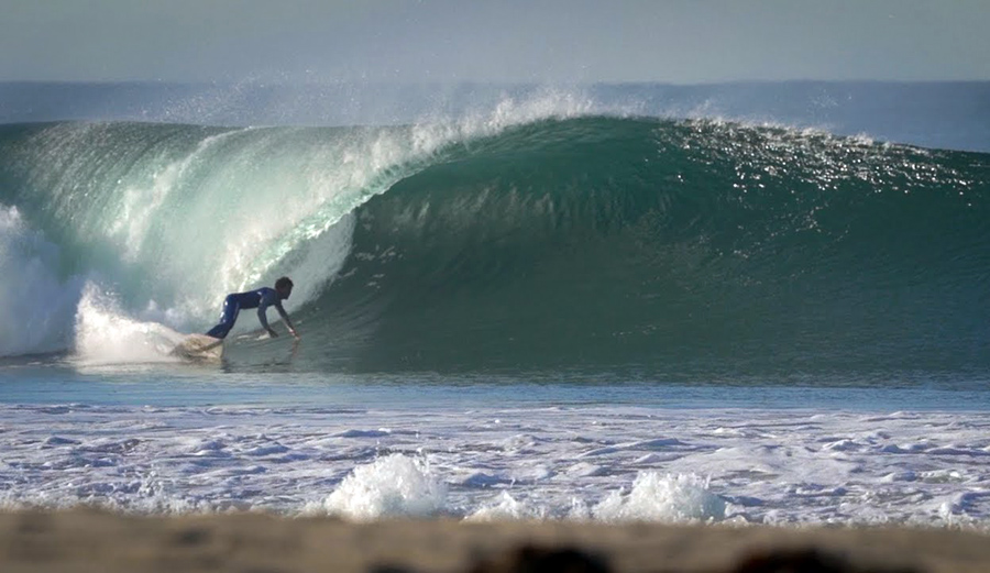 Offshore Winds Had This Southern California Spot Providing Plenty of Makeable Barrels
