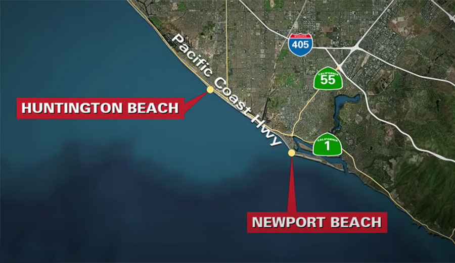 oil spill in Southern California