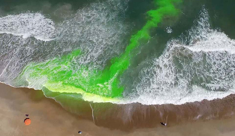 A rip current