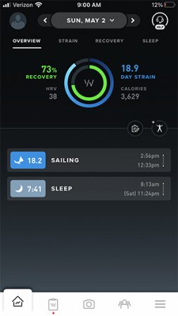The WHOOP App