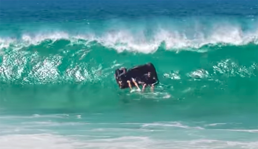 Jamie O'Brien and a Couch-Surfing Session for the Books