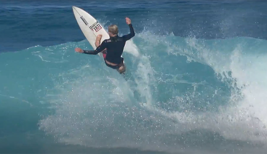John John Florence surfing