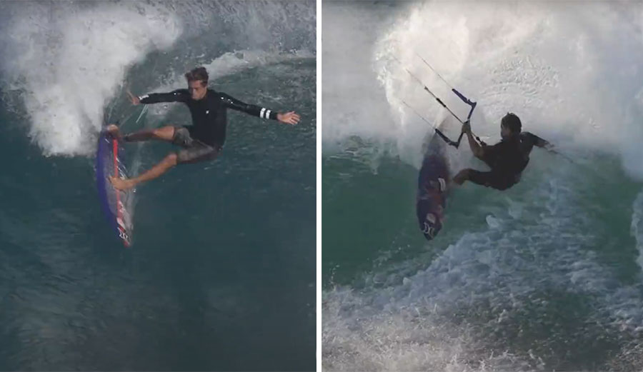 Kai Lenny surfing