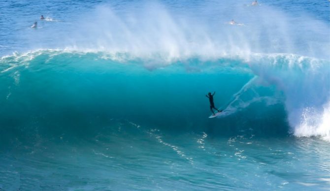 Kelly Slater and Honolua Bay are So Lovely Together