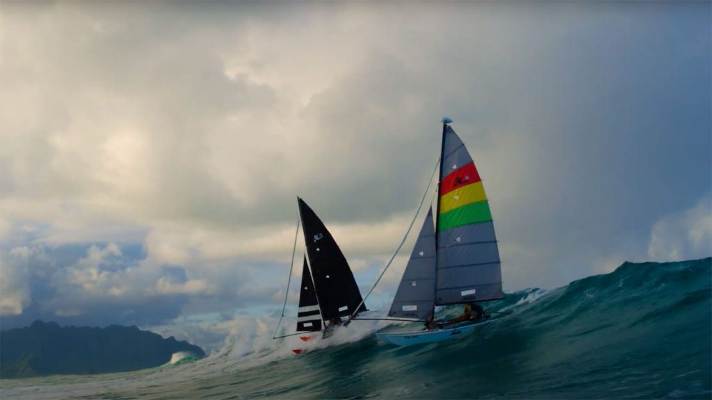 John John Florence sailing