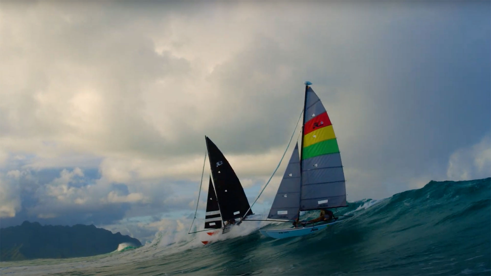 John John Florence sailing