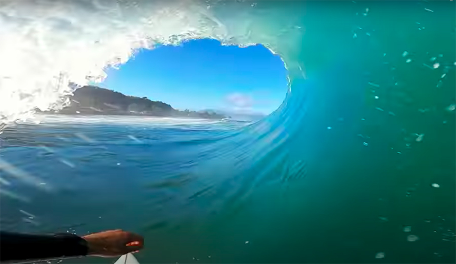 Nathan Florence Posts Raw POV Video From Pipeline