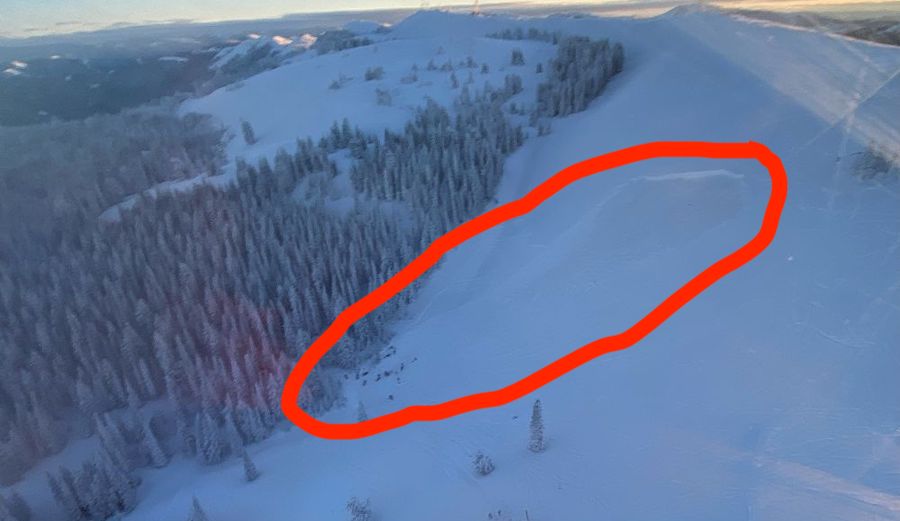 avalanche in big holes idaho