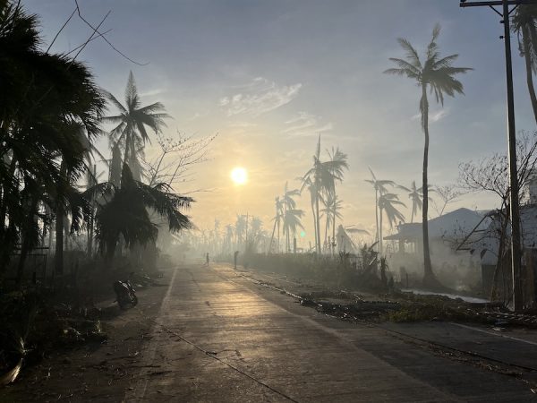 Siargao sunrise typhoon Odette