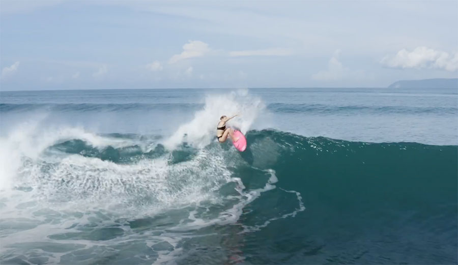 Point break surfing Costa Rica