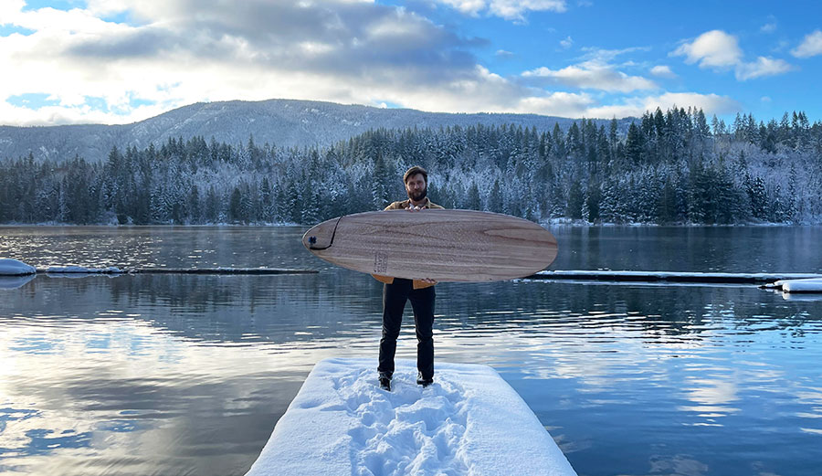 Greedy Beaver surfboard