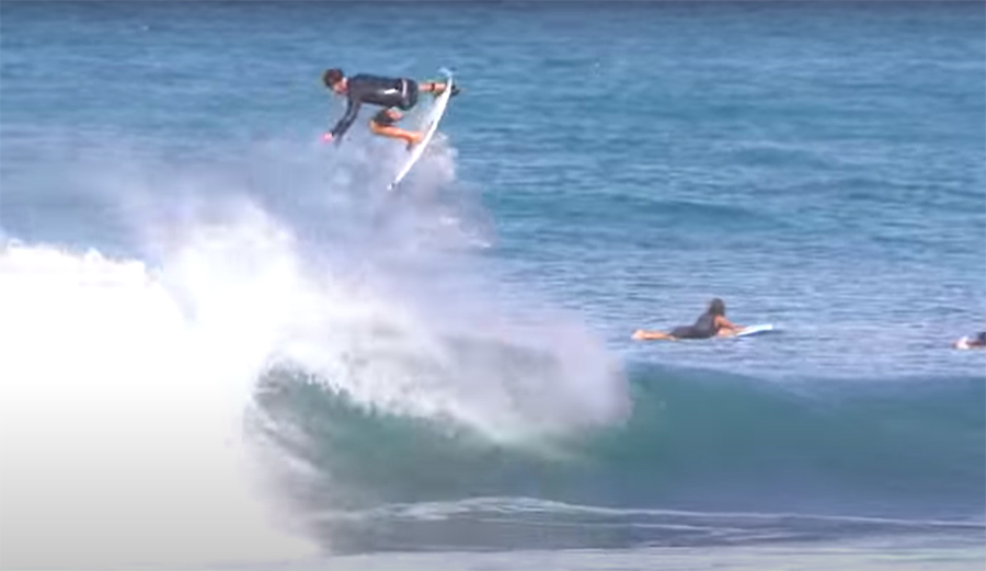 An "8-foot Air" From Griffin Colapinto and More Shredding in This Raw Cut from the North Shore