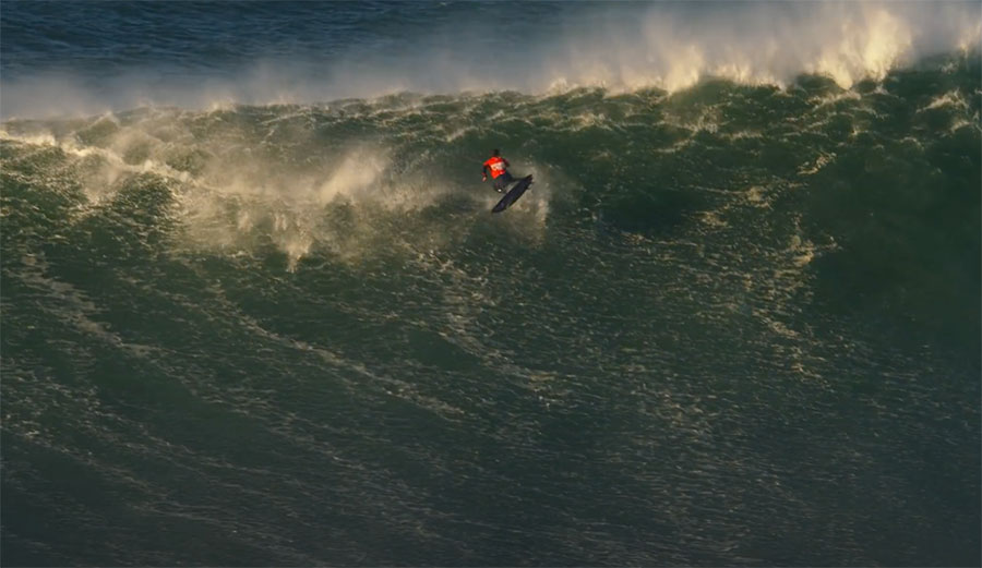 Kai Lenny at Nazaré