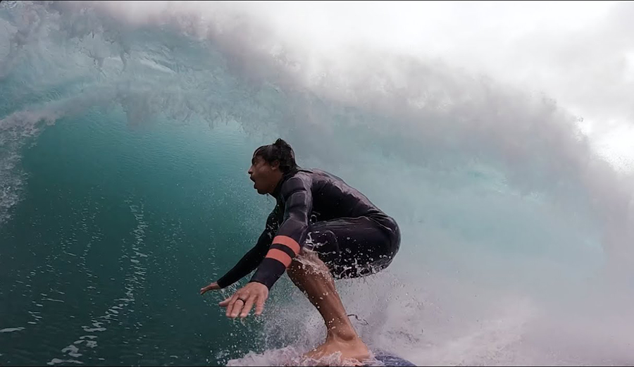 Kai Lenny Releases Stellar Footage of Rare Outer Reef Wave on Maui
