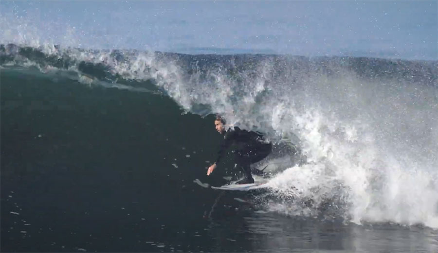 Mason Ho surfing Newport Beach