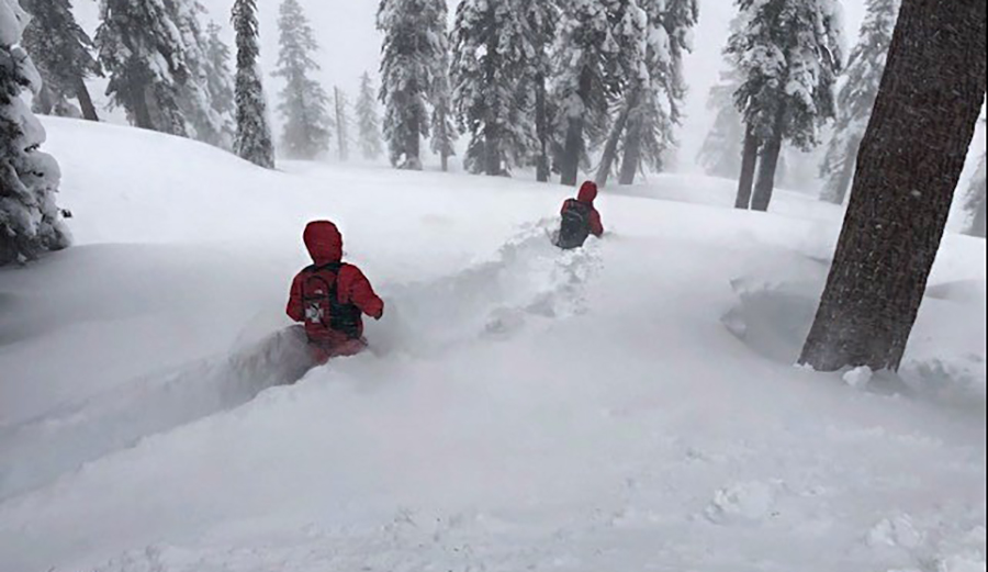 Lake Tahoe Breaks Records for Snowfall in December, Closing Resorts and Roads