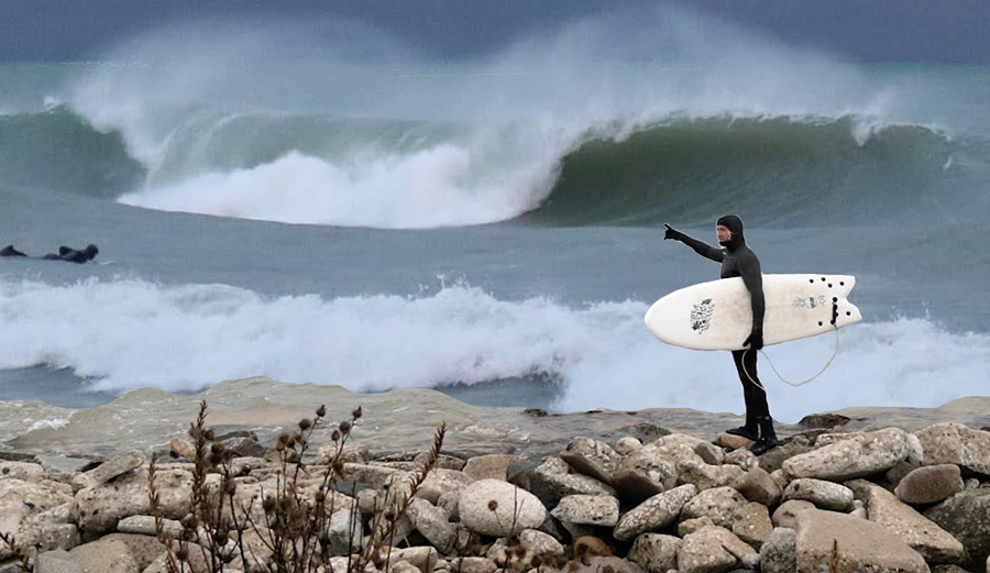 This Is Ben Gravy Surfing Perfect Wisconsin