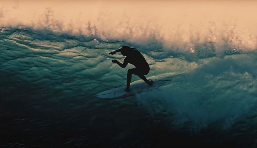 Asher Pacey surfing