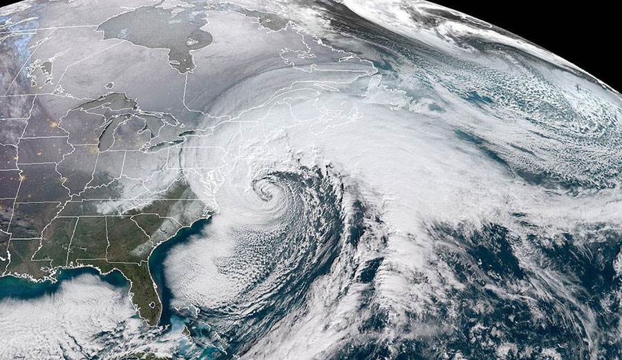 A bomb cyclone
