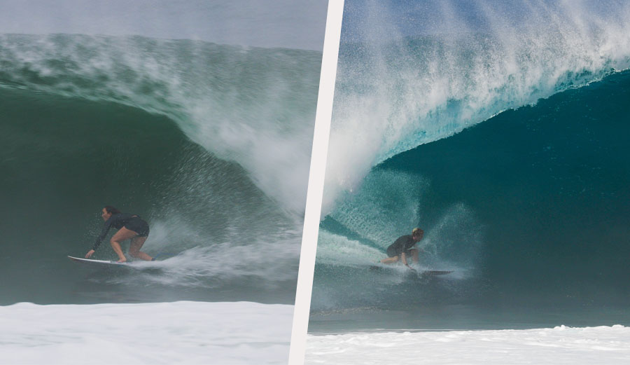 john john and carissa win the vans triple crown
