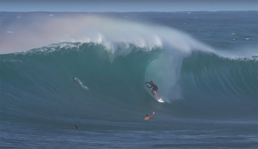 John John Florence surfing