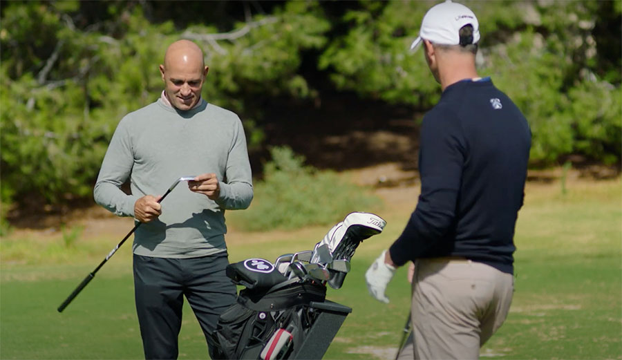 Kelly Slater golf bag