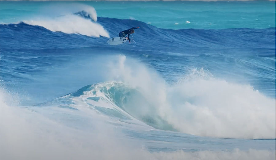 John John Florence surfing