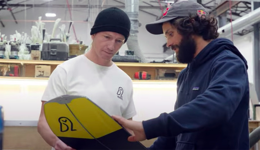Nick Russell Signs on With WNDR Alpine, a Brand That Uses Algae to Make Snowboards