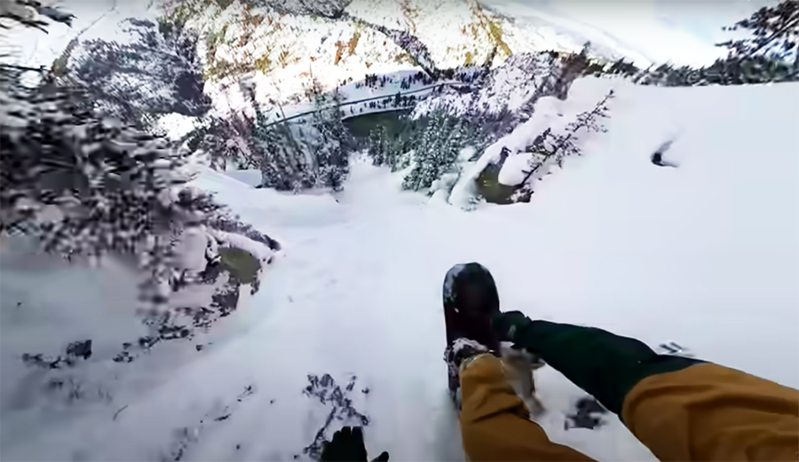 These Snowboarders Took a Raft Trip to Ride the Steeps Along the Snake River