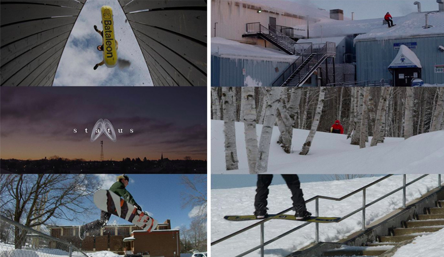 The Film 'Status' Aims a Lens at Quebec's Iconic Street Snowboarding Scene