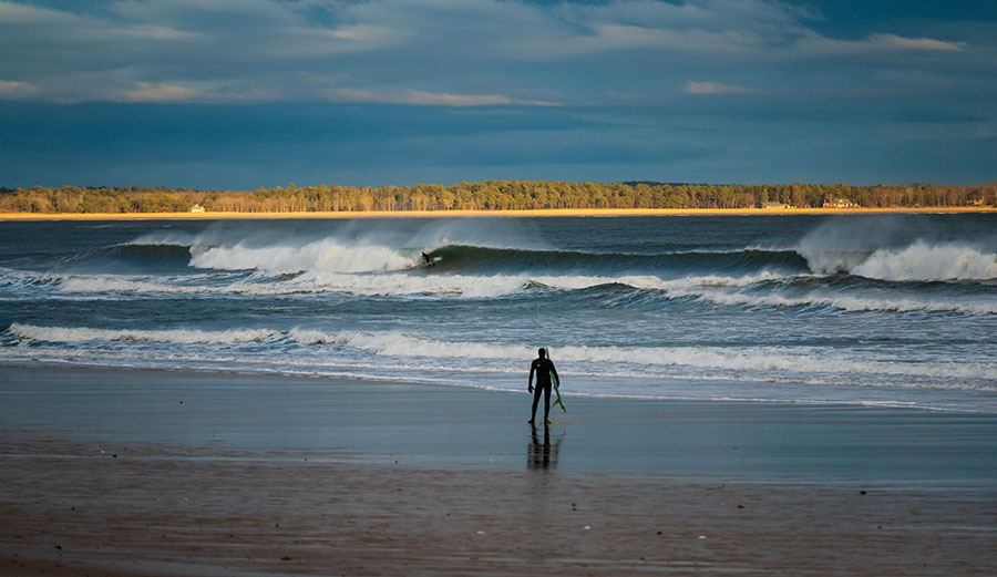 Maine Winter Surfing