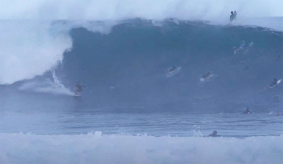 Pipeline swell filling in