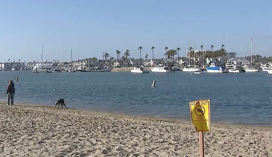 Sewage spill Orange County
