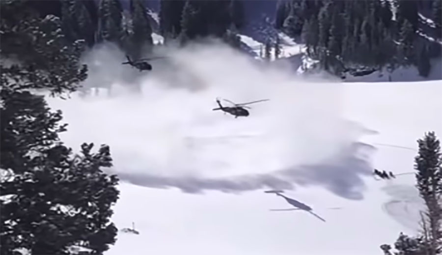Two National Guard Black Hawk Helicopters Crash at Snowbird Ski Resort