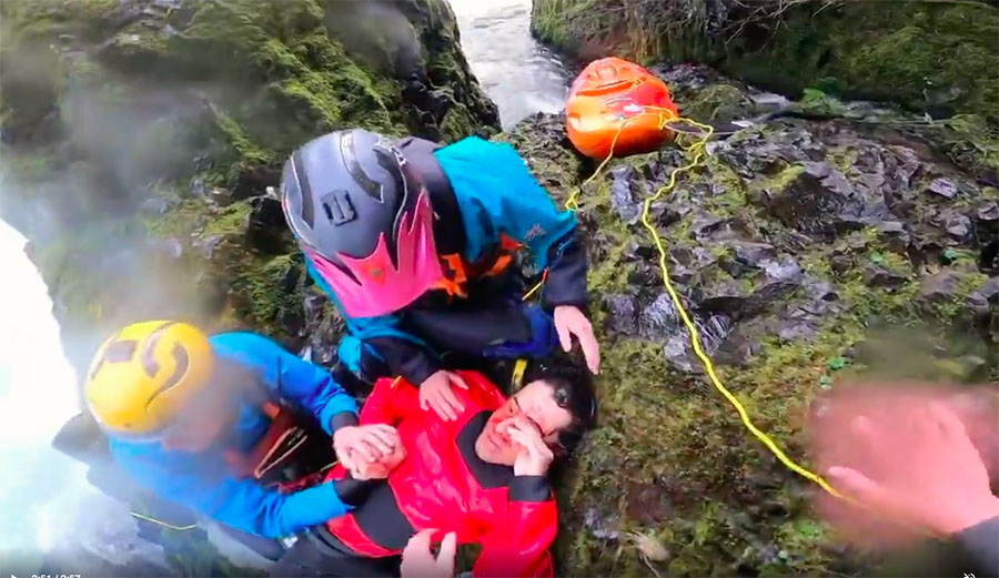 Whitewater Kayaker Posts Terrifying Video of Himself Drowning and Being Revived