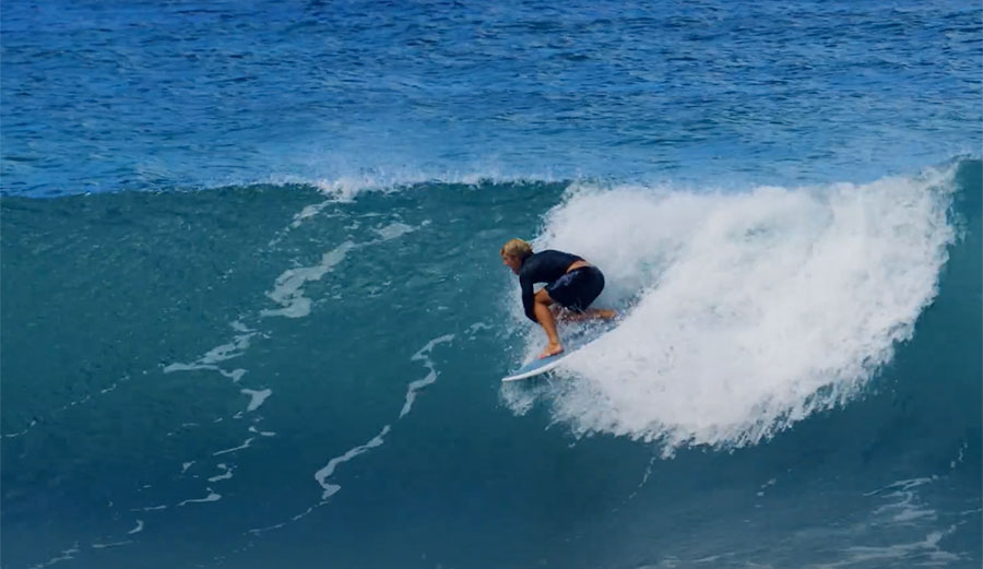 John John Florence surfing