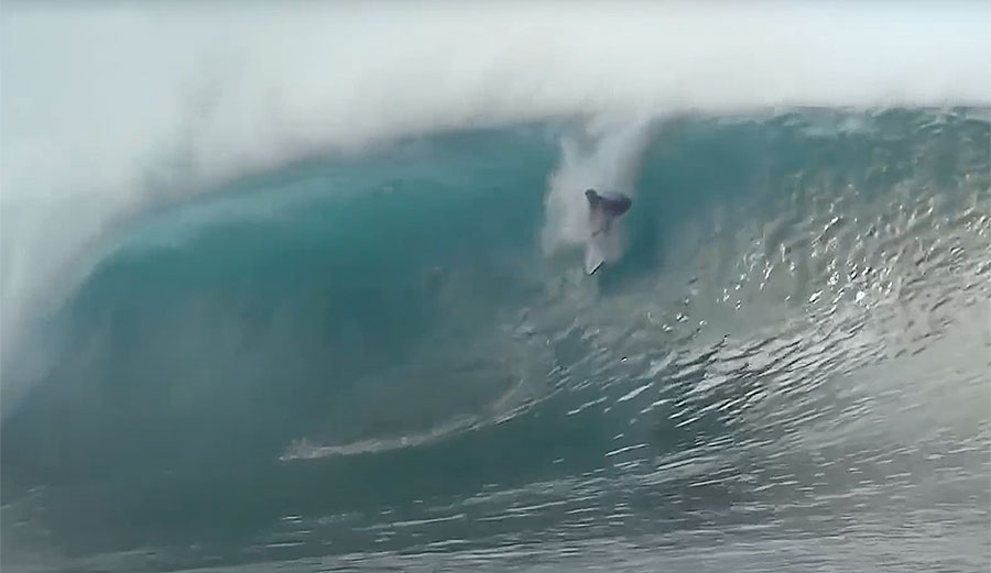 John John Florence at Pipeline