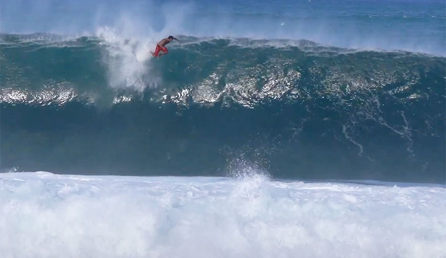 Pipeline belly flop