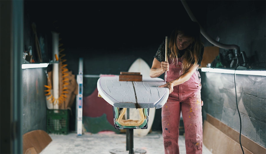 Shaper Rachel Lord Applies a Sculptor's Eye to Her Surfboards