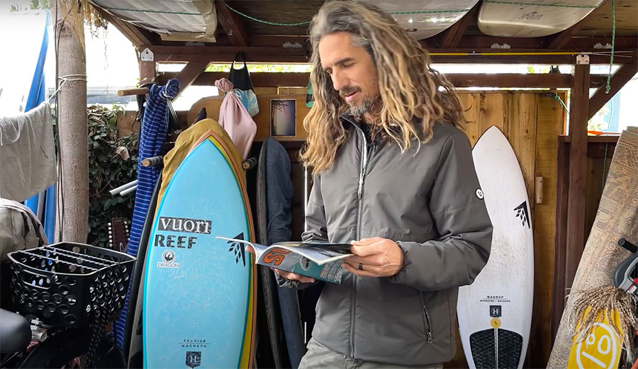 Rob Machado surfing
