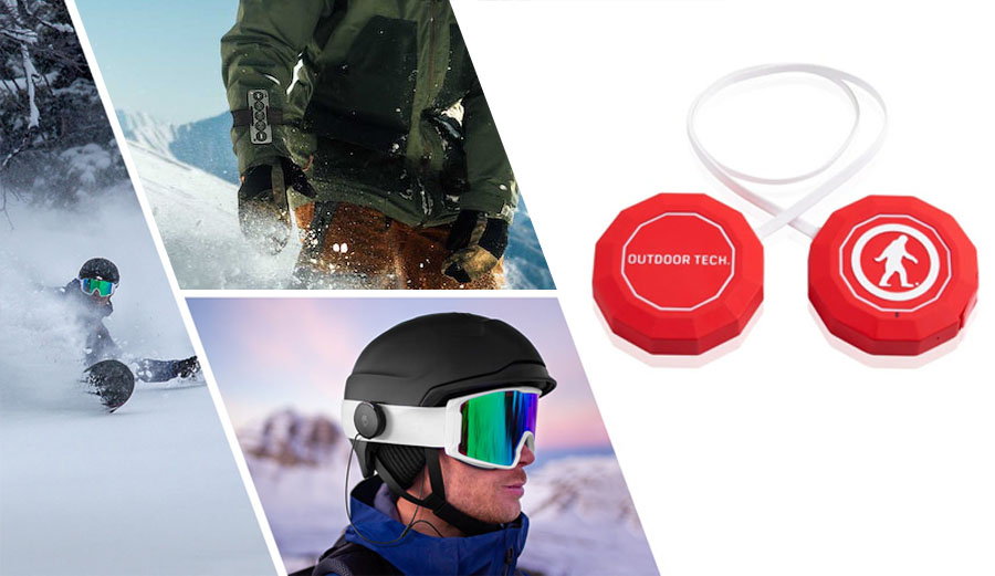 listening to music on the slopes