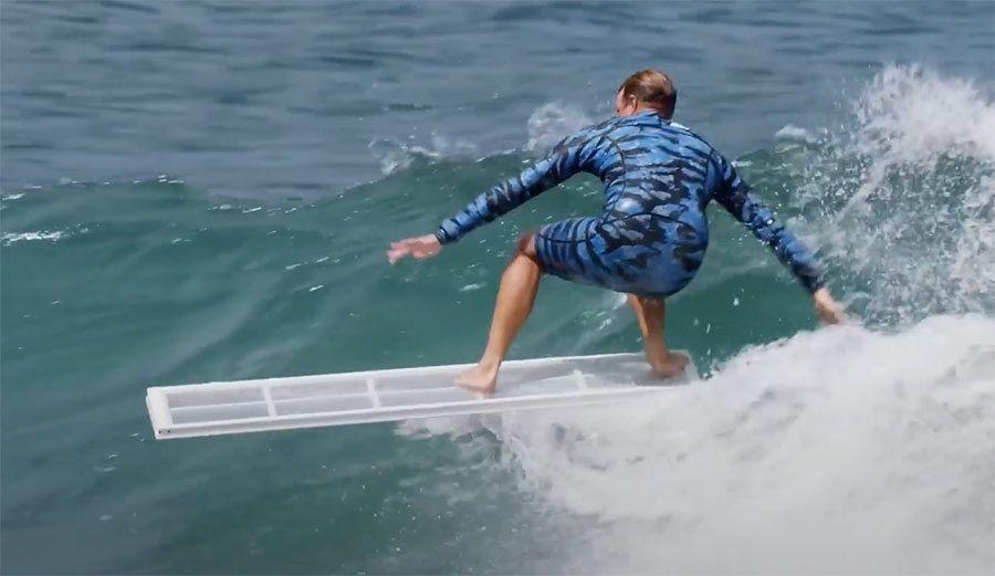 Jamie O'Brien surfing window